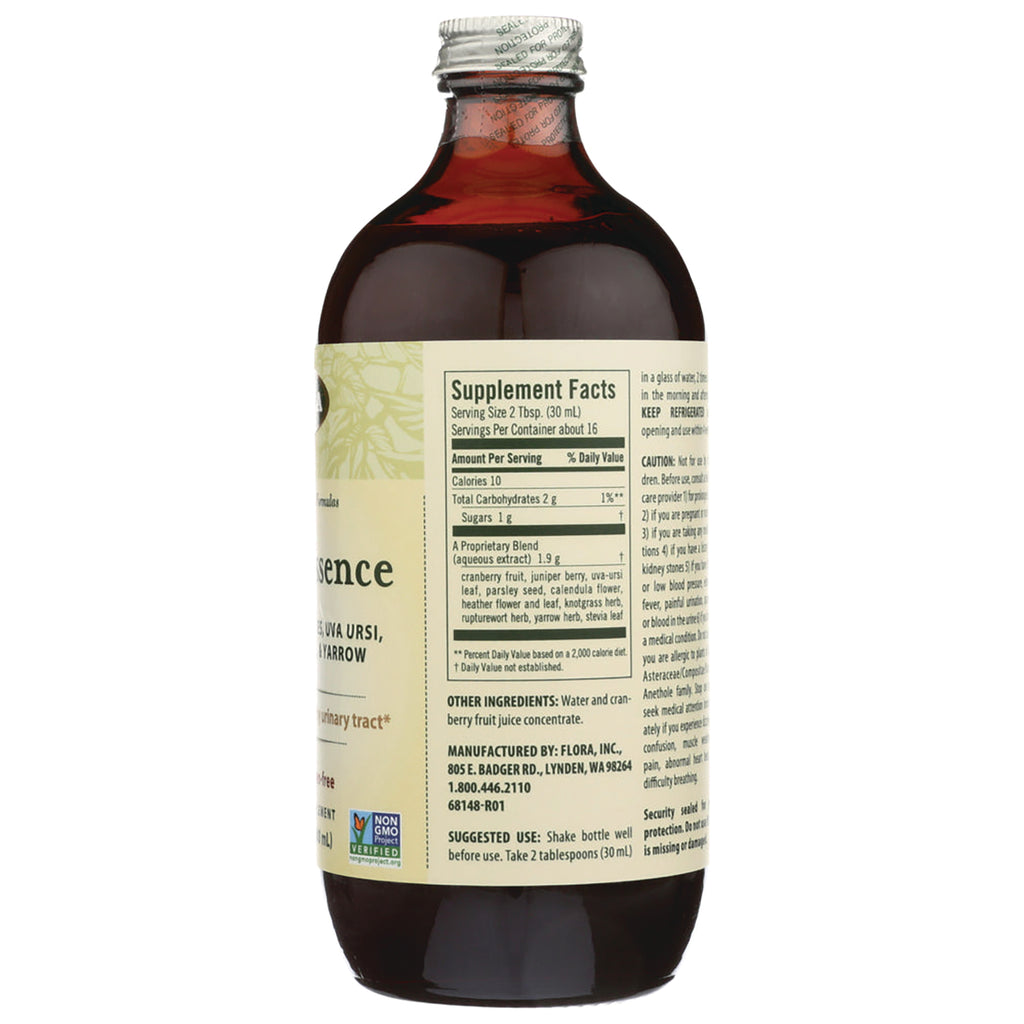 FL108 | Back of brown supplement bottle showing Supplement Facts panel and ingredient text - Thumbnail