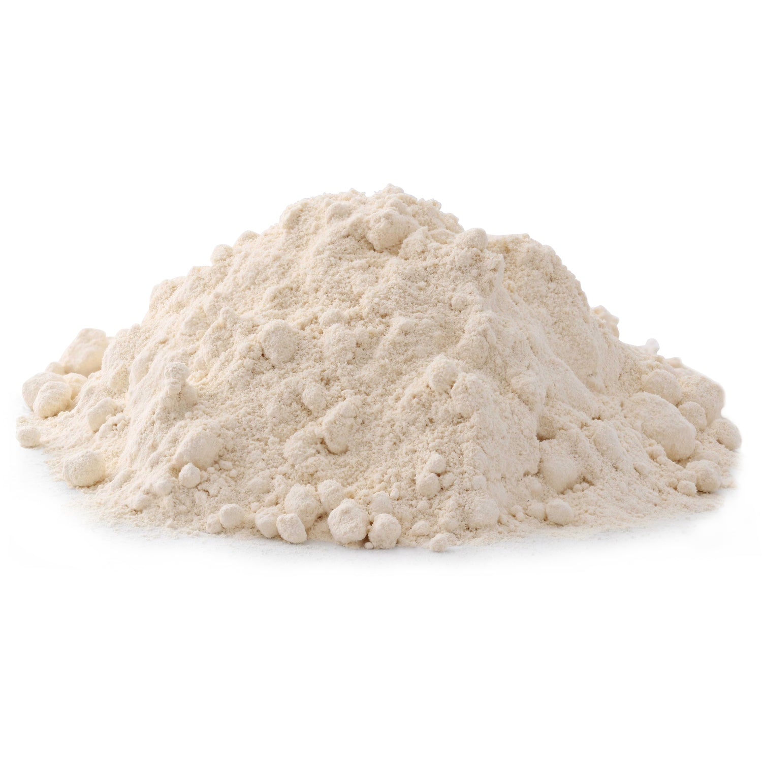 SW1523 | Pile of beige powder on white background