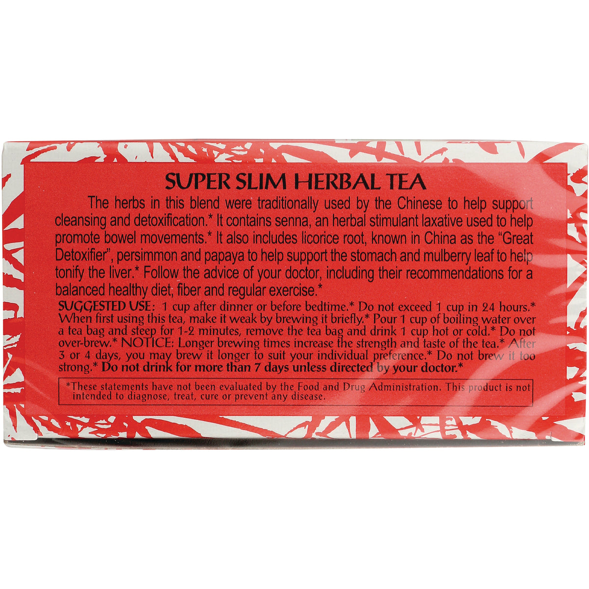 TRIPLE LEAF SUPER SLIMMING TEA*20 TRIPLE LEAF SUPER SLIMMING TEA*20