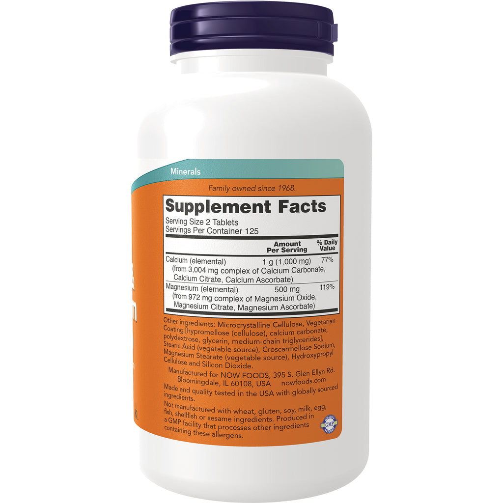 NWF1171 | Supplement Facts panel and ingredient text on back of white supplement bottle - Thumbnail
