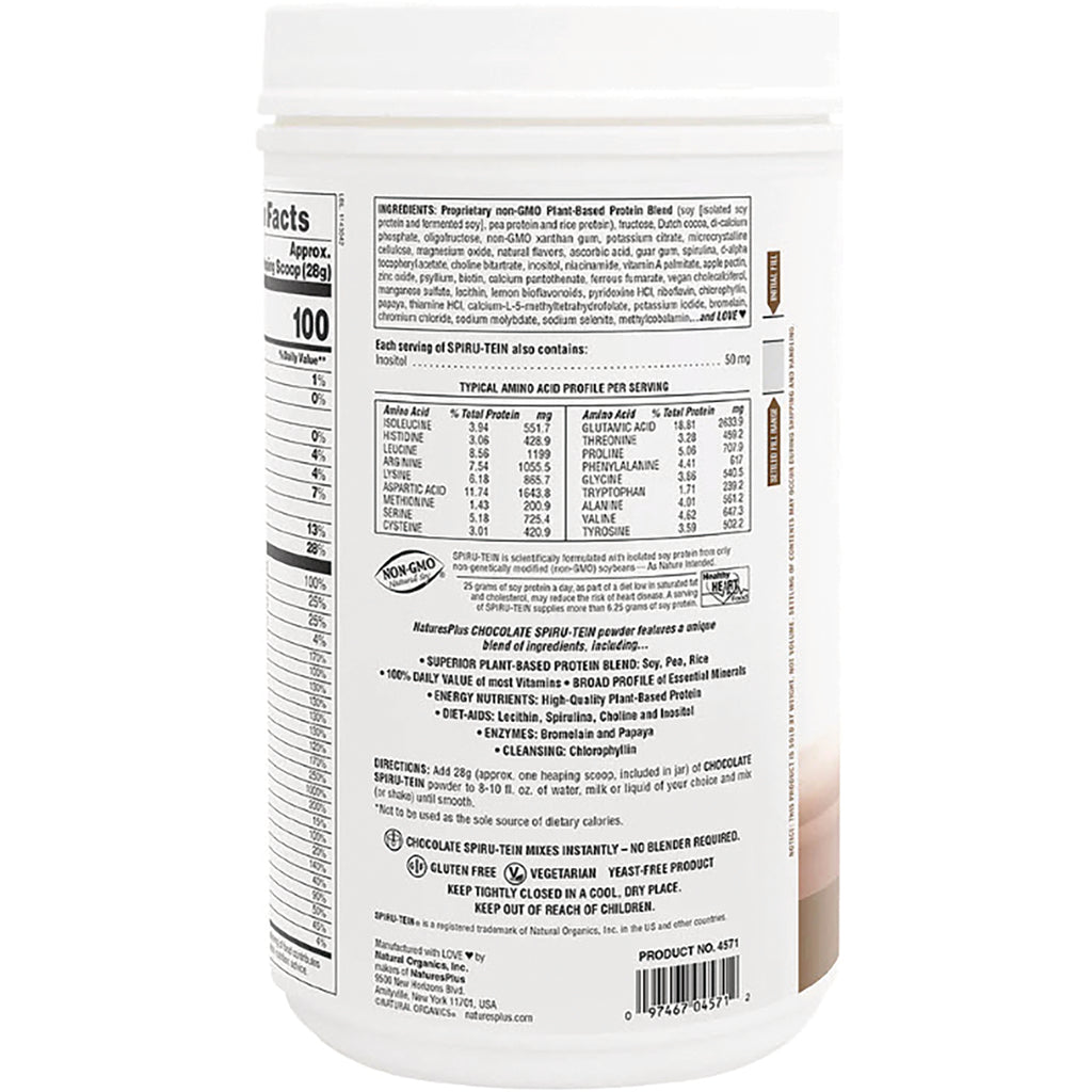 NTP084 | Back of white supplement jar showing nutrition facts, ingredients, directions and barcode on label - Thumbnail