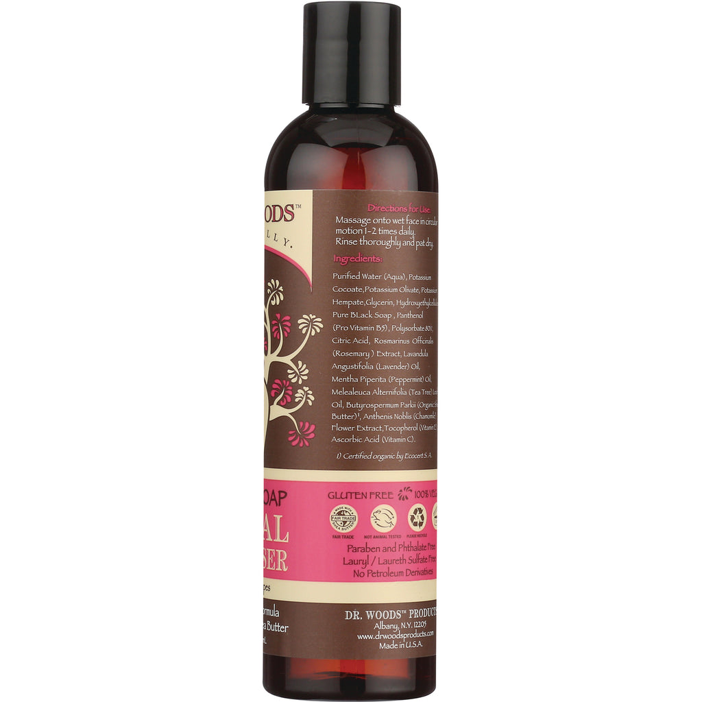 DRW010 | back label of amber bottle showing ingredients, directions, and certification icons - Thumbnail