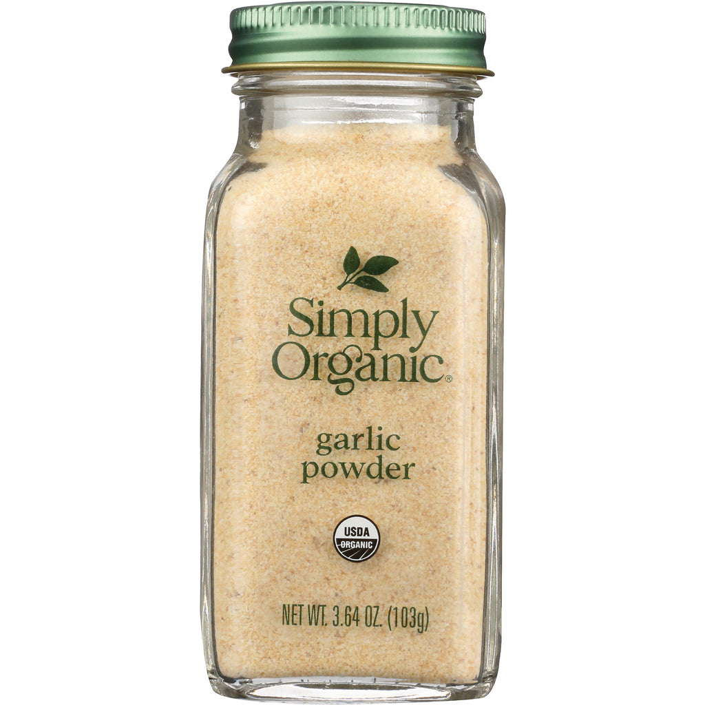 SMP015 | Simply Organic Garlic Powder, USDA Organic, 3.64 oz (103 g) - Thumbnail