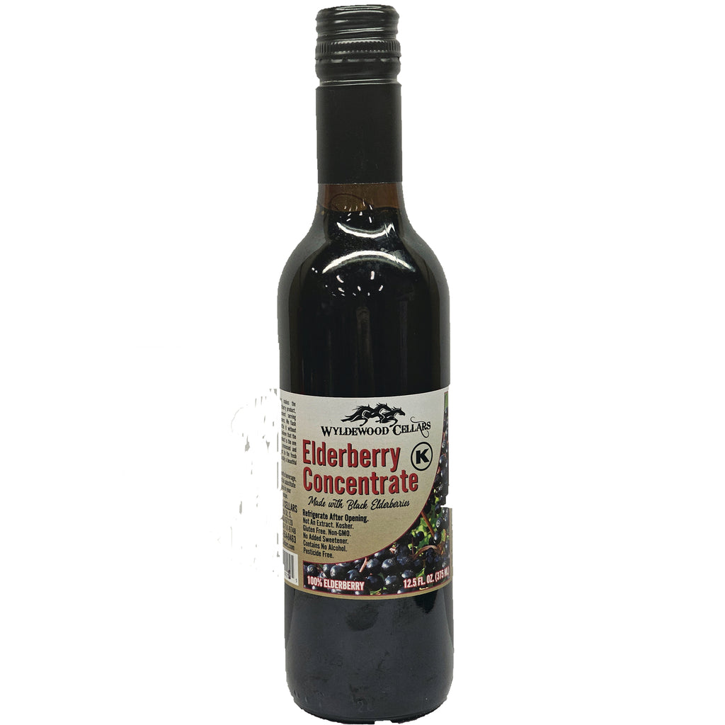 WYL001 | Wyldewood Cellars Elderberry Concentrate bottle, 12.5 fl oz - Thumbnail