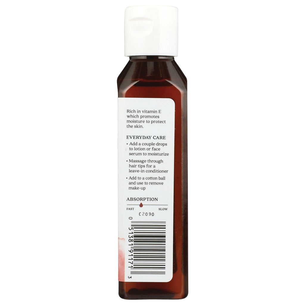 ARC063 | Back of brown bottle showing usage directions, absorption chart and barcode - Thumbnail