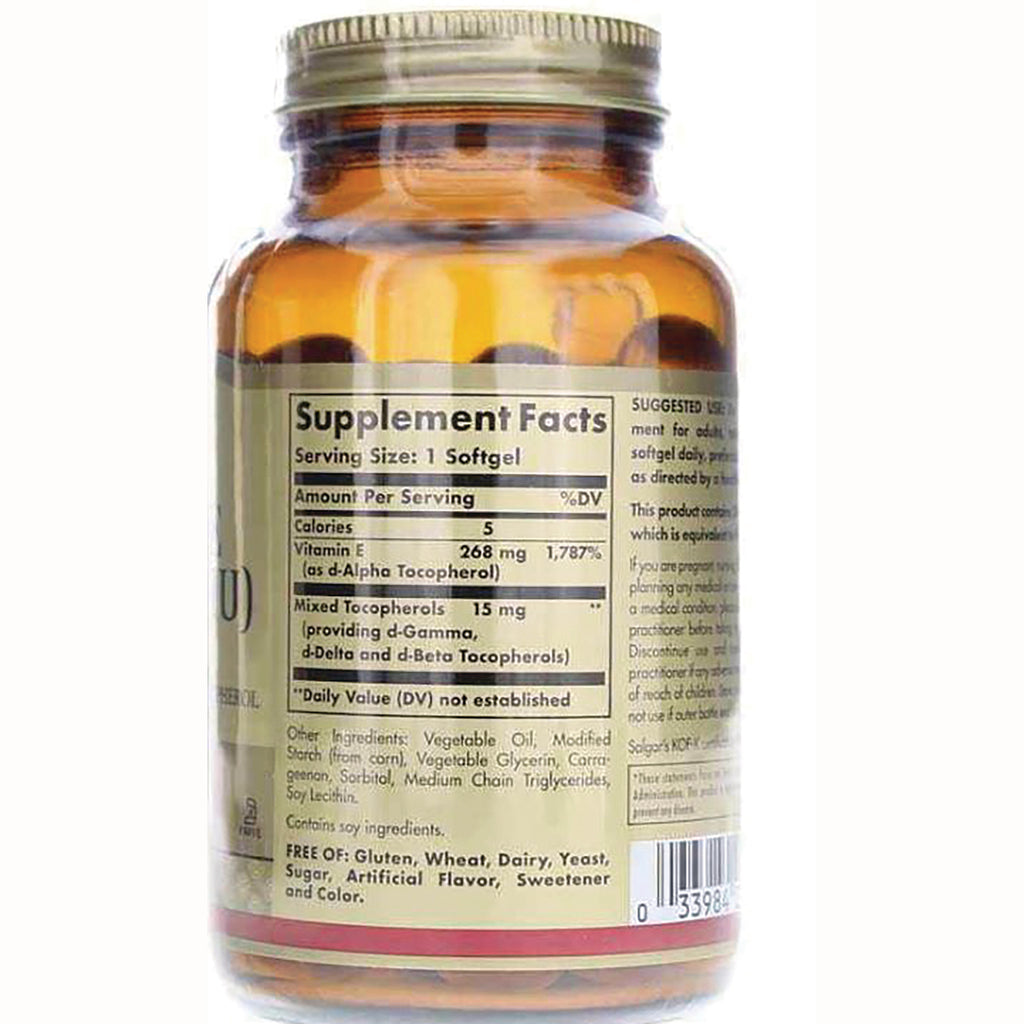 SLG308 | amber supplement bottle back showing Supplement Facts panel and ingredient list - Thumbnail