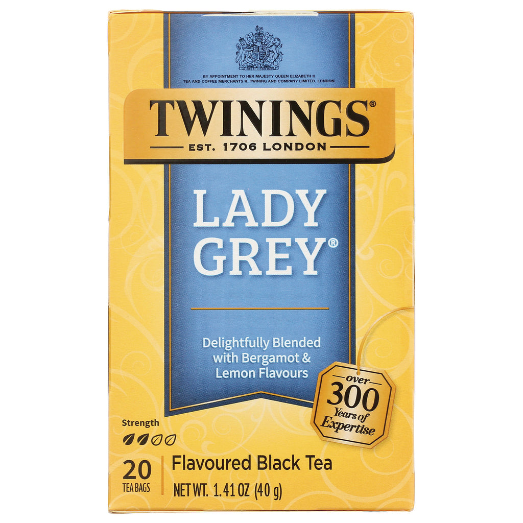 TWN015 | Twinings Lady Grey flavoured black tea, 20 tea bags, 1.41 oz box - Thumbnail
