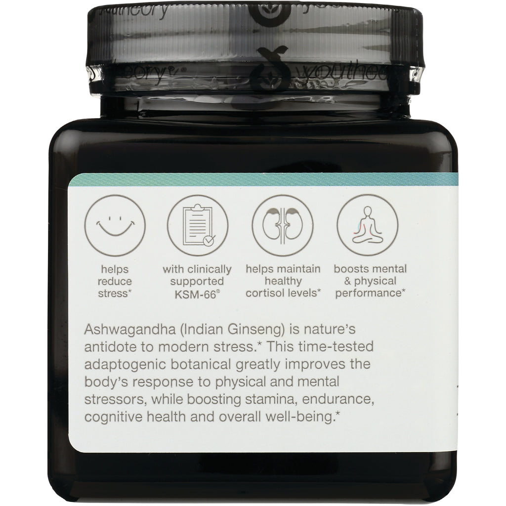 YOU012 | Ashwagandha benefits infographic: reduce stress, KSM-66, healthy cortisol, boosts mental and physical performance - Thumbnail
