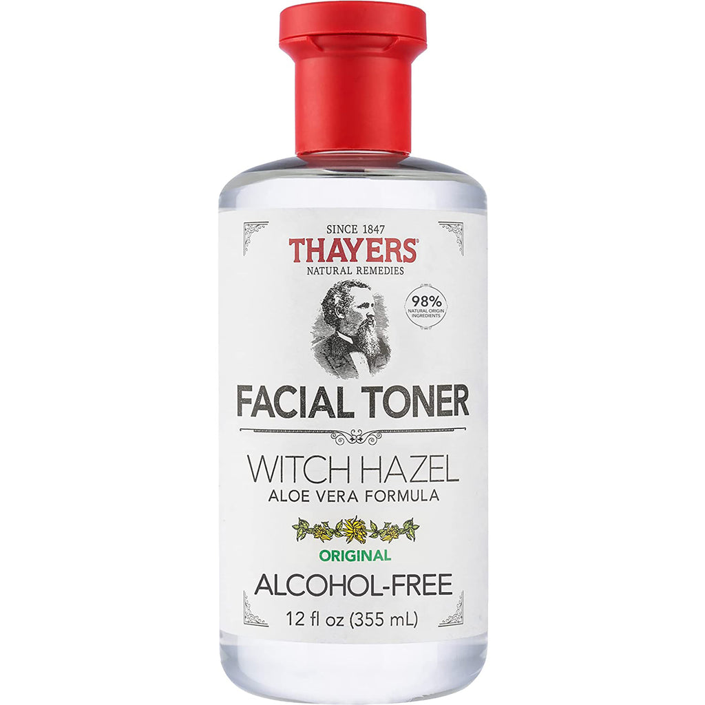 THA021 | Thayers Facial Toner Witch Hazel Aloe Vera Formula, Original, Alcohol-Free, 12 fl oz bottle - Thumbnail