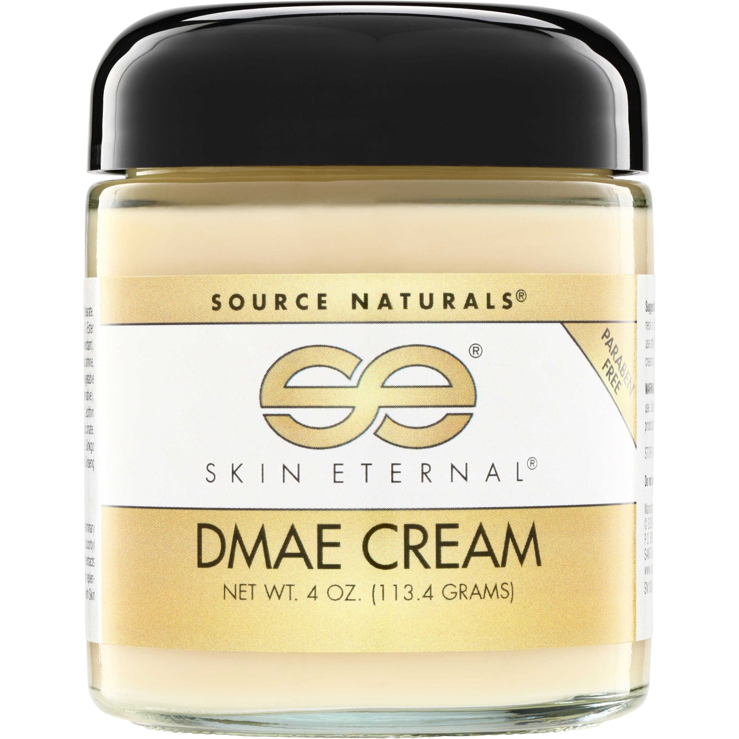 SN400 | Source Naturals Skin Eternal DMAE Cream, 4 oz jar, Paraben Free