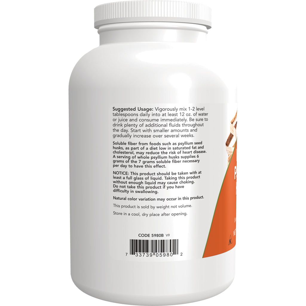 NWF1293 | back label of white supplement jar showing suggested usage text and barcode - Thumbnail