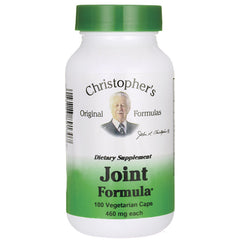 DCR063 | Christopher's Joint Formula dietary supplement bottle front label showing 100 Vegetarian Caps 460 mg each