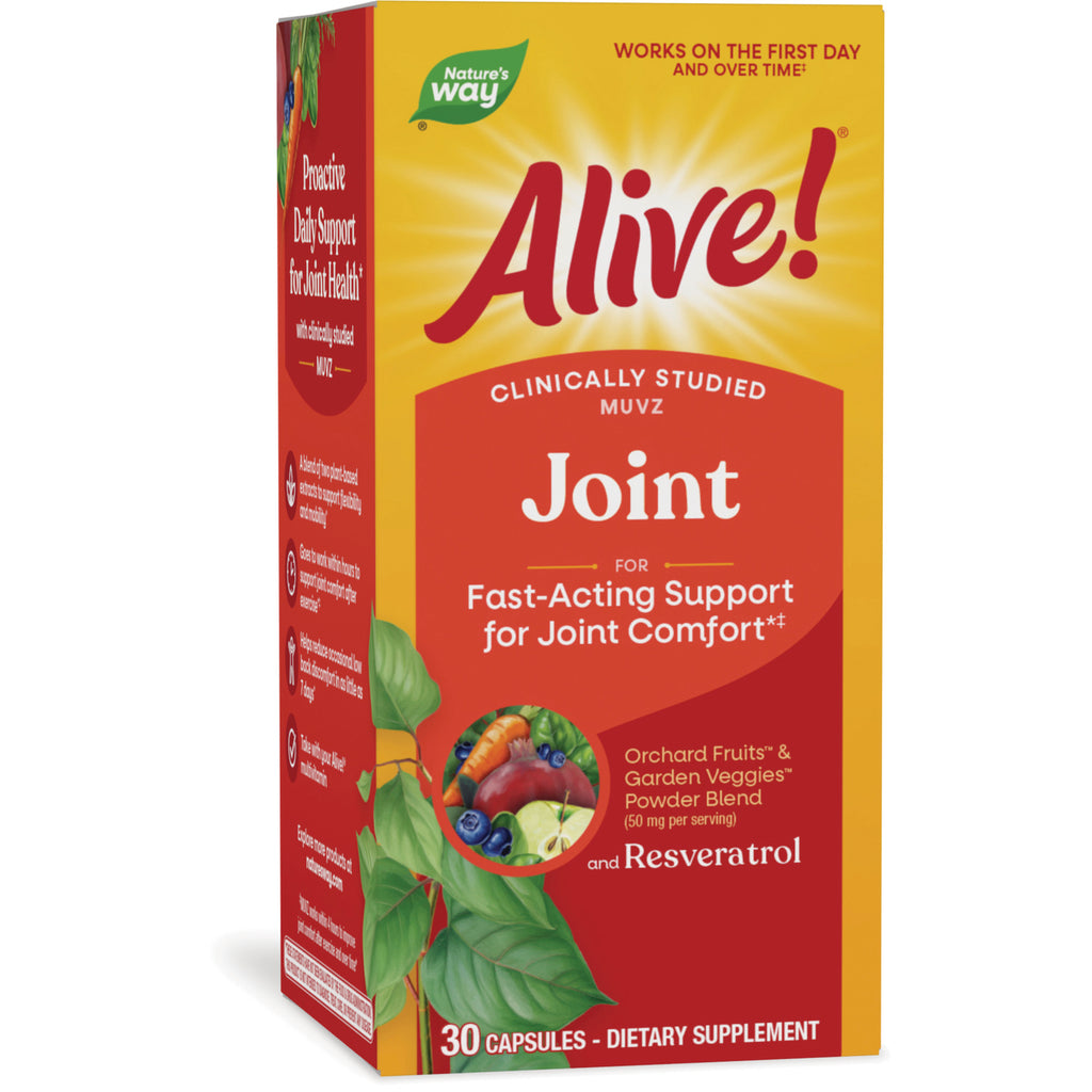 NW1075 | Nature's Way Alive! joint support supplement box with orchard fruits and garden veggies powder blend - Thumbnail