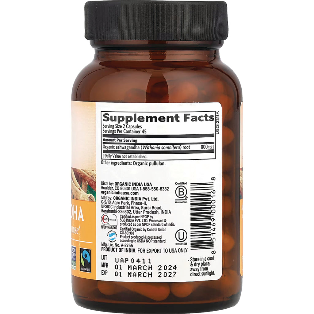 RGN039 | amber supplement bottle back showing Supplement Facts panel and product info label - Thumbnail