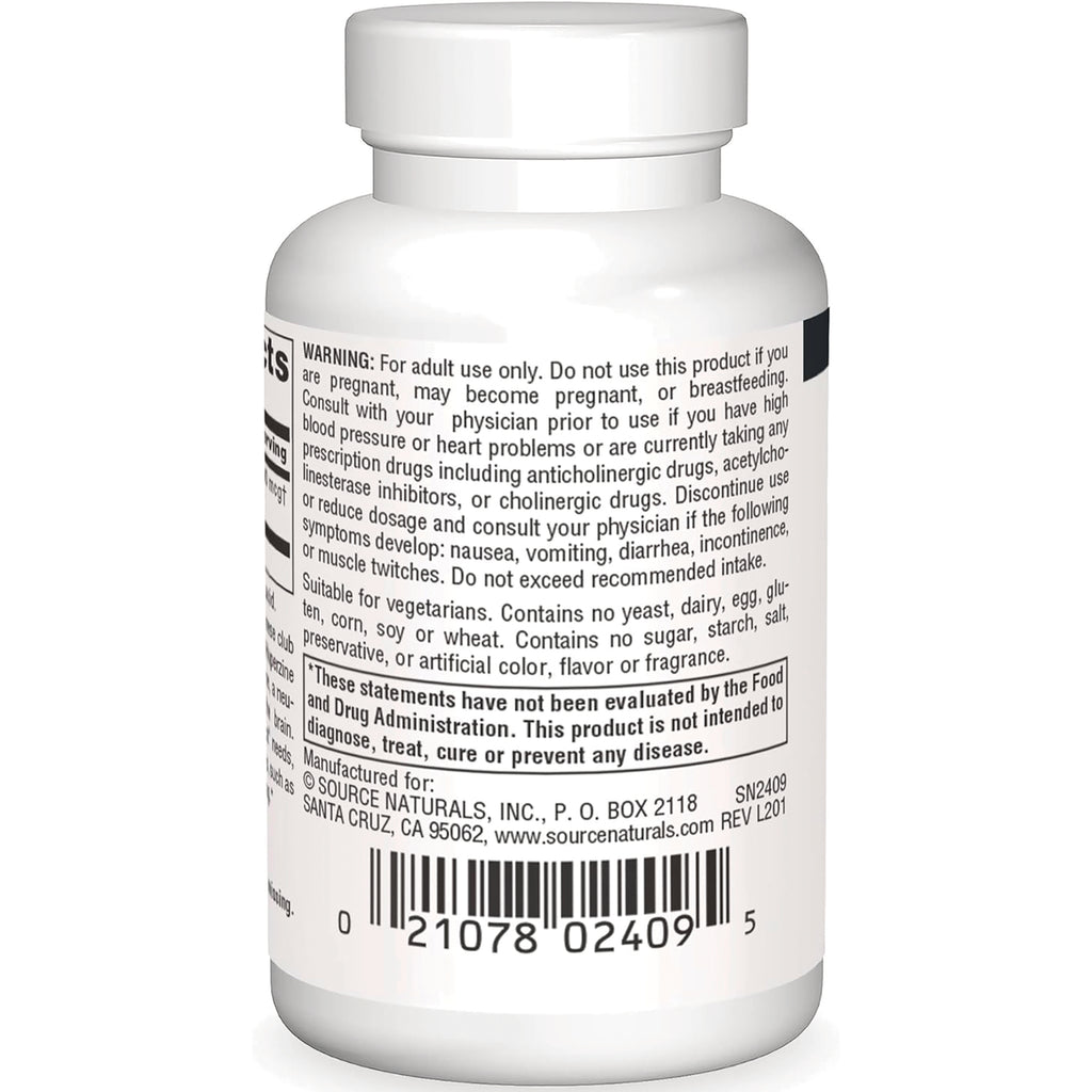 SN719 | Back label with warnings, ingredients details, and barcode - Thumbnail