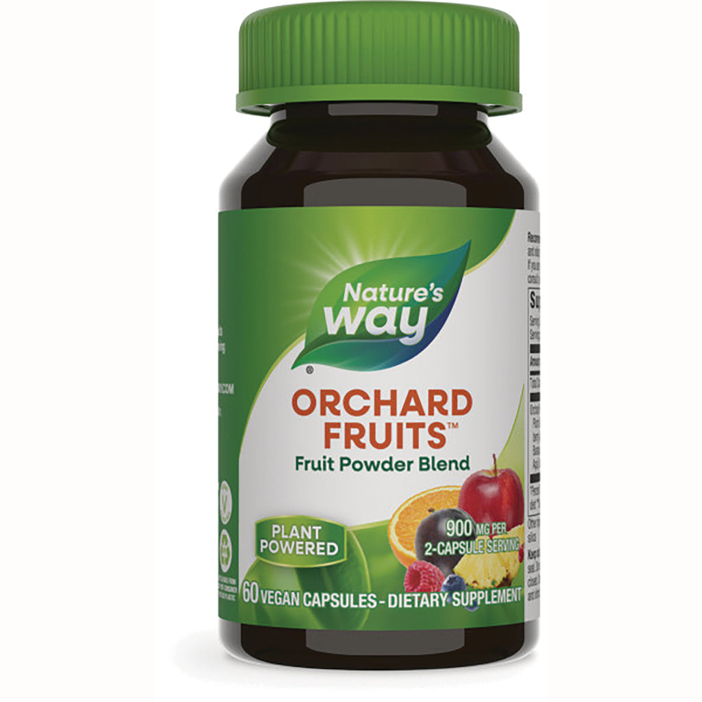 NW560 | Nature's Way Orchard Fruits fruit powder blend bottle, 60 vegan capsules - Thumbnail
