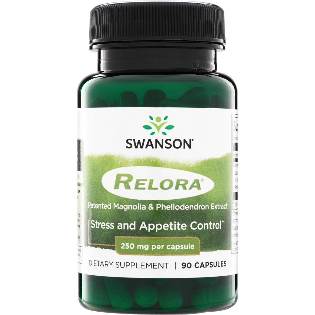 SWU148 | Swanson Relora, Magnolia & Phellodendron Extract, Stress and Appetite Control, 250 mg, 90 capsules - Thumbnail