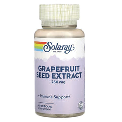 SLR357 | Solaray Grapefruit Seed Extract 250 mg, Immune Support, 60 VegCaps