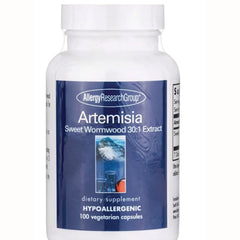 ARG041 | AllergyResearchGroup Artemisia Sweet Wormwood 30:1 Extract bottle front label, 100 vegetarian capsules