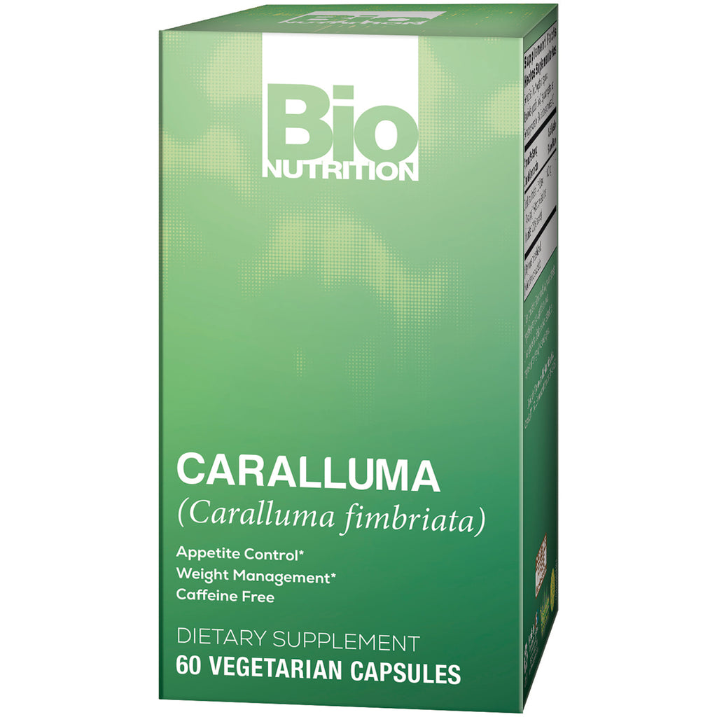 BNN025 | Green Bio Nutrition Caralluma dietary supplement box labeled 60 vegetarian capsules - Thumbnail