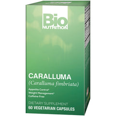 BNN025 | Green Bio Nutrition Caralluma dietary supplement box labeled 60 vegetarian capsules