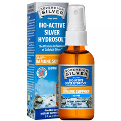 SSL006 | Sovereign Silver Bio-Active Silver Hydrosol fine mist spray, Daily+ Immune Support, 10 PPM, 2 fl oz