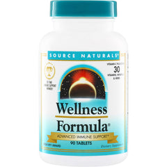 SN145 | Source Naturals Wellness Formula advanced immune support dietary supplement, 90 tablets