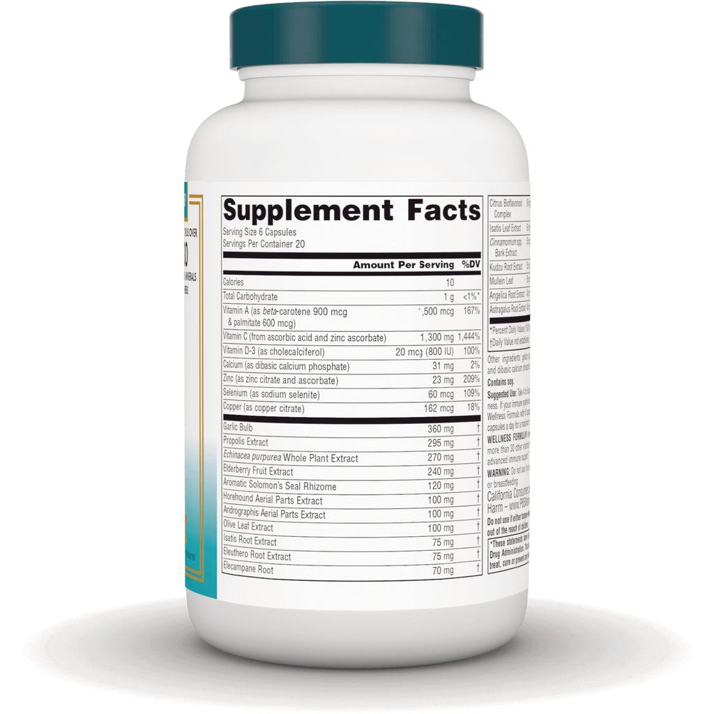 SN146 | Back label showing Supplement Facts panel and ingredients - Thumbnail