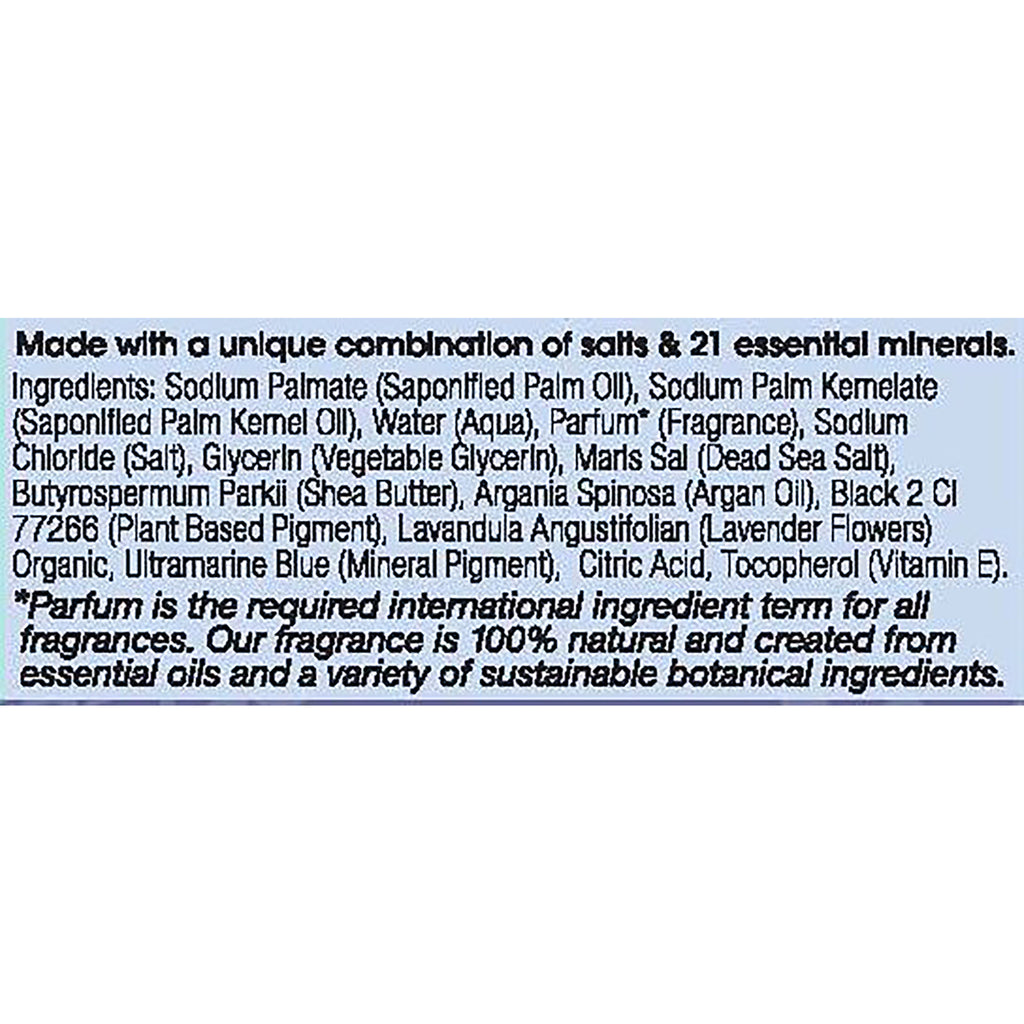 OWN003 | Ingredient panel listing salts, 21 minerals, and natural fragrance ingredients - Thumbnail