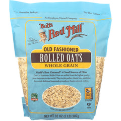 BOB311 | Bob's Red Mill Old Fashioned Rolled Oats whole grain 32 oz front packaging