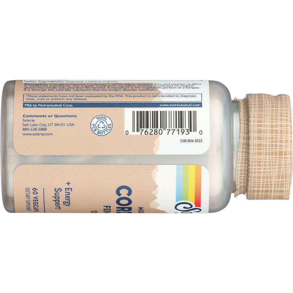 SLR460 | product infographic showing horizontal bottle back label with barcode, contact details, and patterned beige cap - Thumbnail