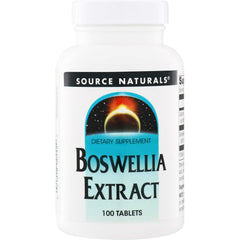 SN458 | Source Naturals Boswellia Extract dietary supplement, 100 tablets