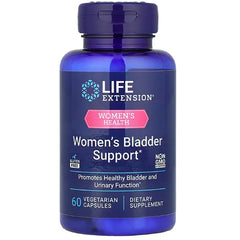 LE587 | Life Extension Women's Bladder Support bottle, 60 vegetarian capsules, gluten free, non GMO