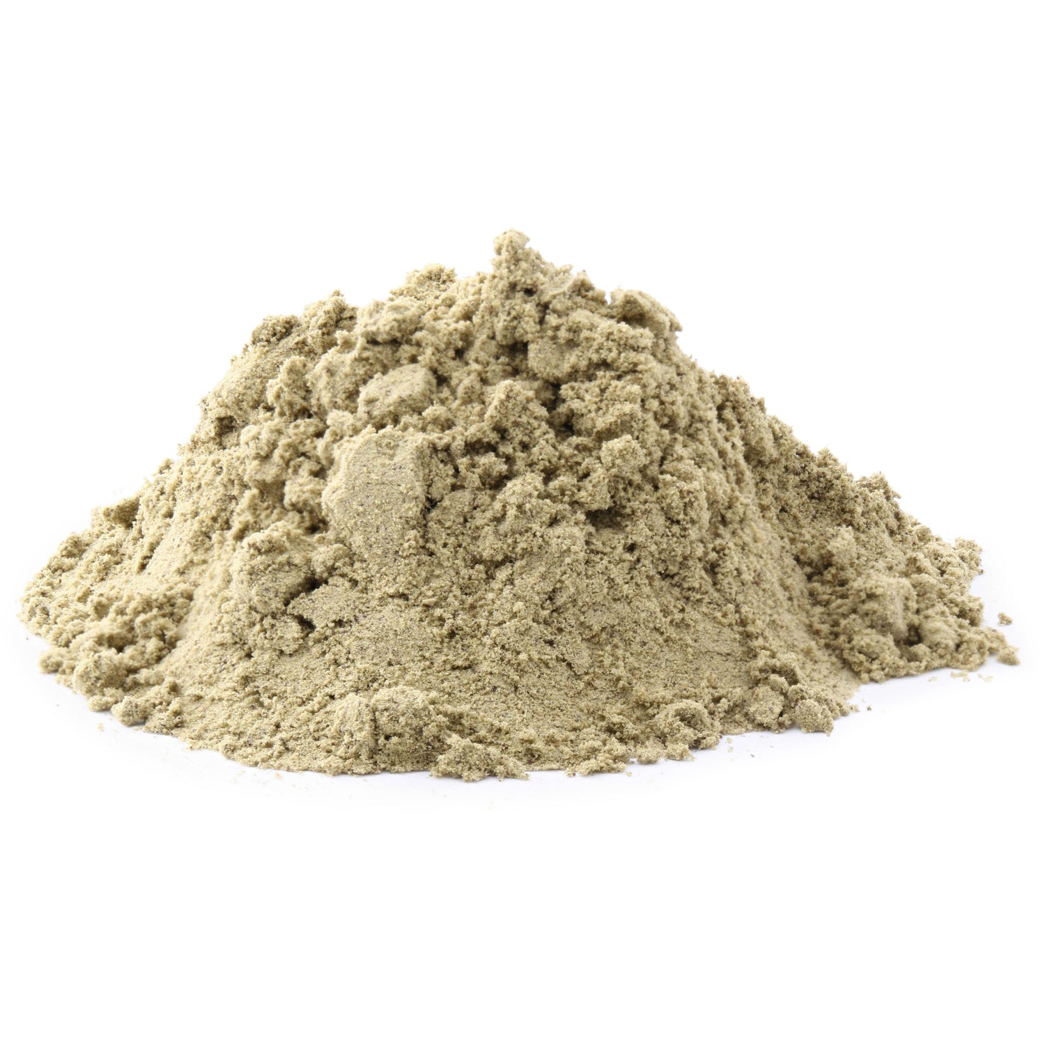 SWF116 | Loose beige powder mound on white background