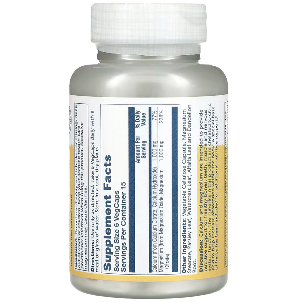SLR336 | Back label showing Supplement Facts panel and ingredients on a white supplement bottle - Thumbnail