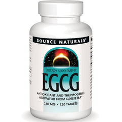 SN812 | Source Naturals EGCG dietary supplement, 350 mg, 120 tablets
