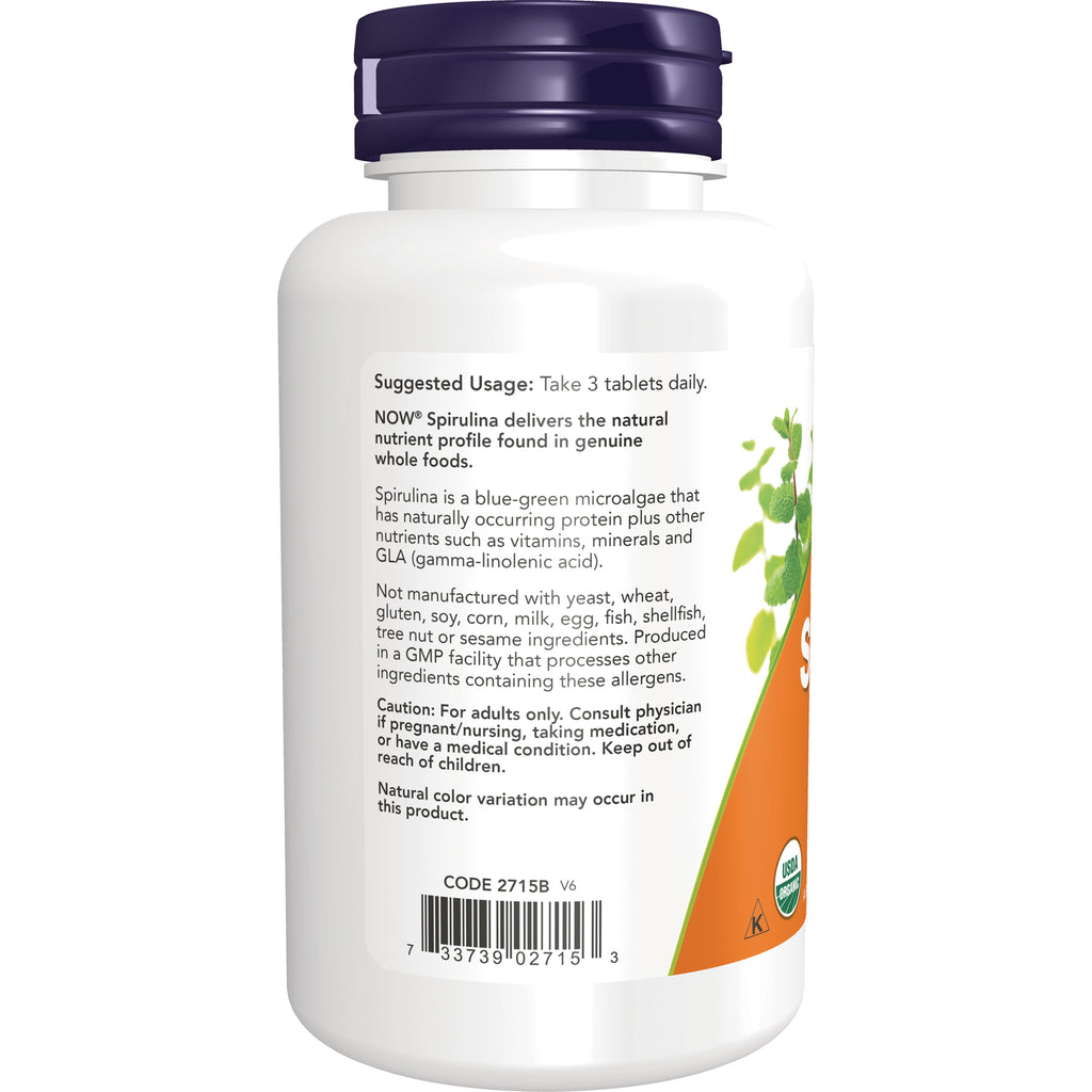 NWF1328 | Back label of white supplement bottle showing suggested usage, caution text, ingredients and barcode - Thumbnail