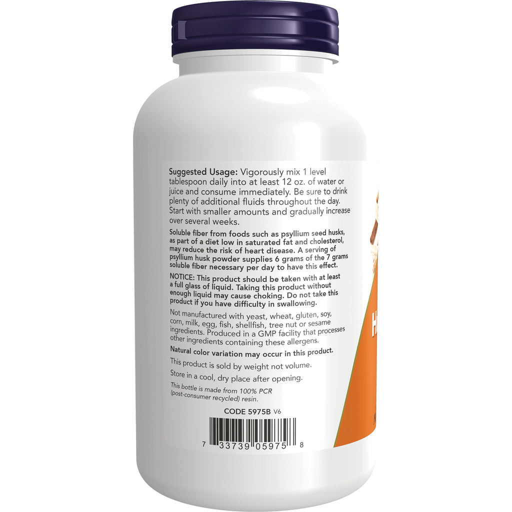 NWF084 | Back label of white supplement bottle showing suggested usage, warnings, ingredients and barcode - Thumbnail