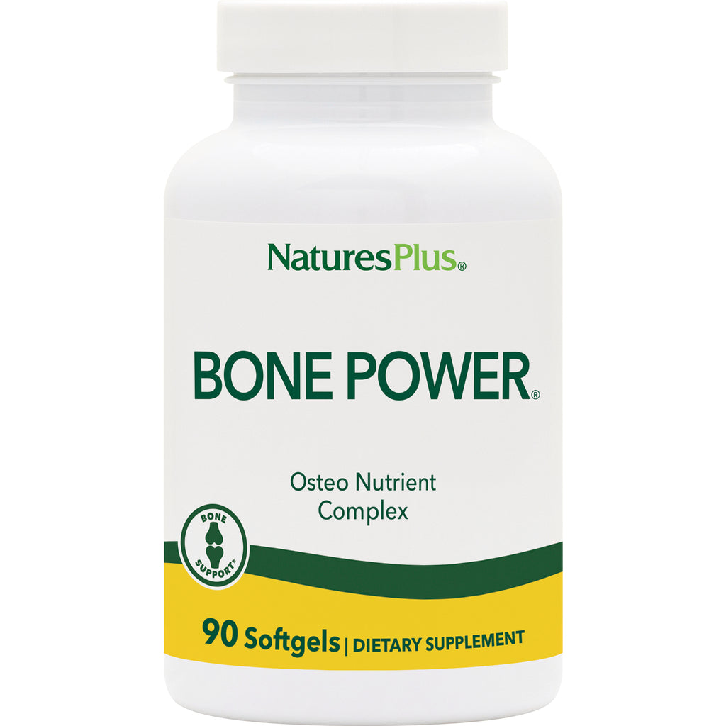 NTP133 | NaturesPlus BONE POWER bottle, Osteo Nutrient Complex, 90 softgels dietary supplement - Thumbnail