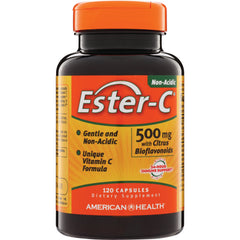 AM088 | American Health Ester-C Non-Acidic 500 mg with Citrus Bioflavonoids, 120 capsules