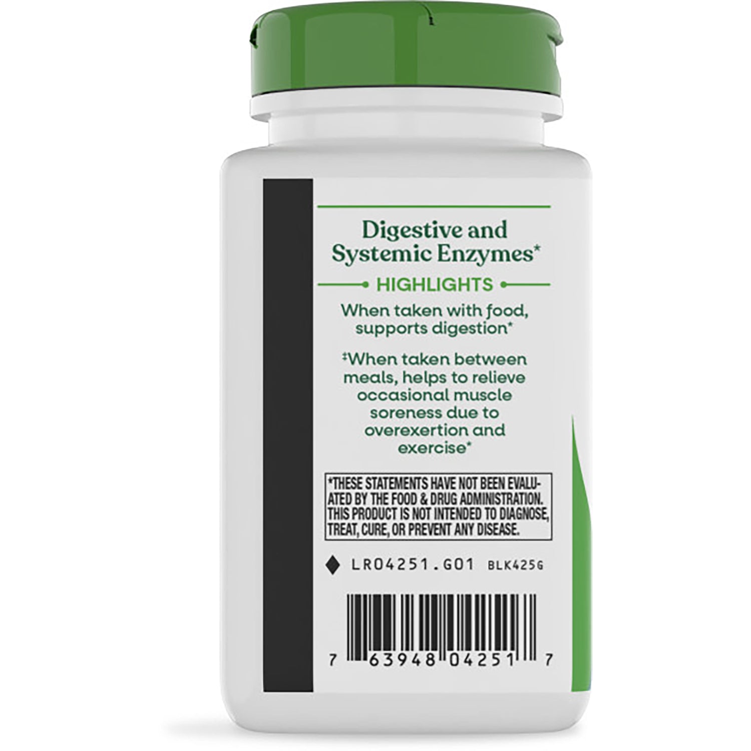 ET375 | Back label showing product highlights