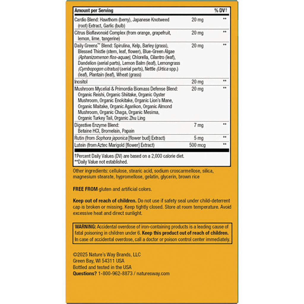 NW712 | Ultra Multivitamin adult product infographic listing 23 vitamins and minerals and key benefits - Thumbnail
