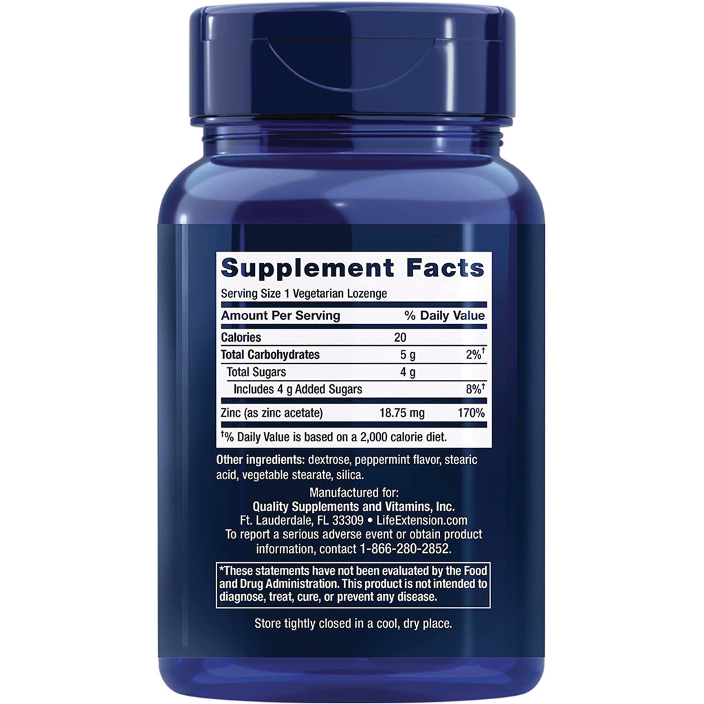 LE567 | Bottle back showing Supplement Facts label with nutrition facts and ingredients - Thumbnail