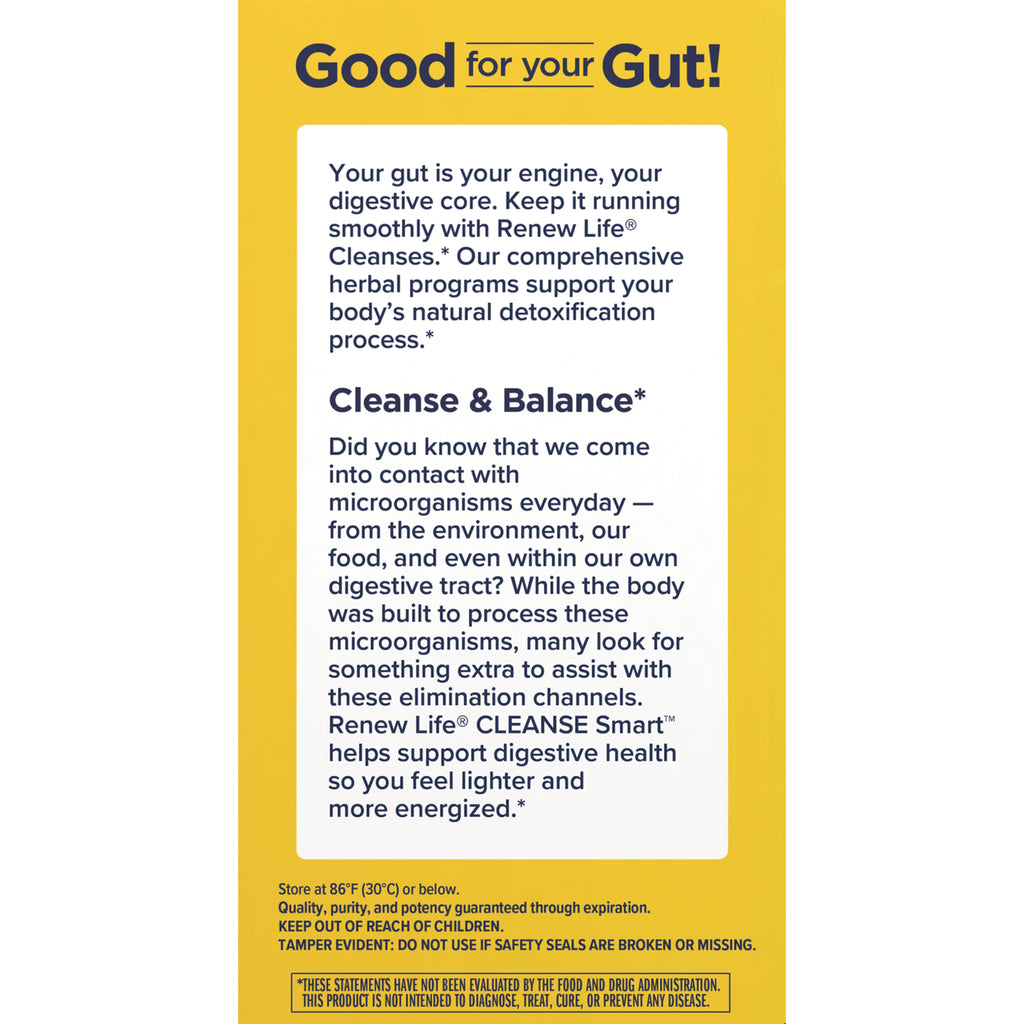 RNL002 | Back of supplement box with formulation claims, vegetarian capsules, and money-back guarantee - Thumbnail