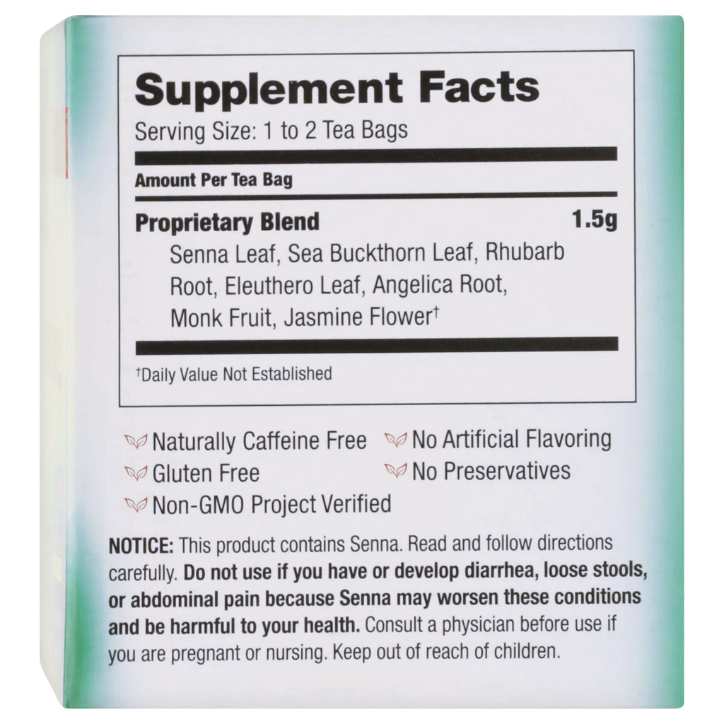 BVT005 | Supplement Facts panel showing serving size, proprietary blend ingredients and a warning notice - Thumbnail