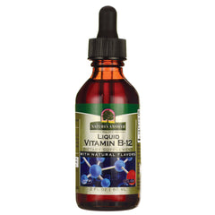 NAT096 | Nature's Answer liquid Vitamin B-12 dropper bottle, 2 fl oz (60 mL)