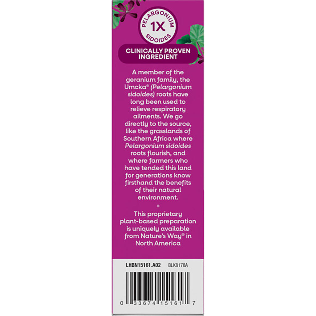 NW745 | Tall purple product panel listing Multi-Symptom Cold + Flu Relief, active ingredients, tamper warning and barcode - Thumbnail