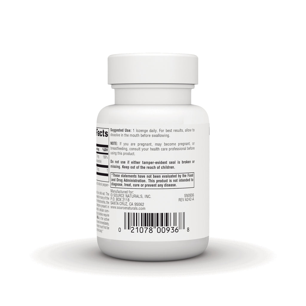 SN976 | Back label with suggested use, warnings, and barcode - Thumbnail