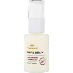 SW1486 | Swanson DMAE Serum, Healthy Aging Instant Moisturizer, Paraben Free, 1 fl oz pump bottle