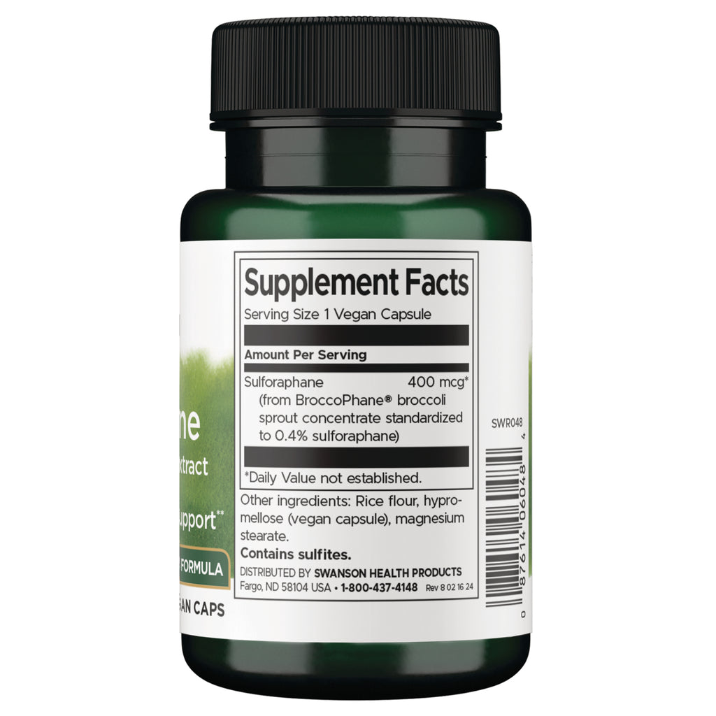 SWR048 | Back label with Supplement Facts - Thumbnail